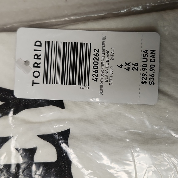 ❤️NWT VINTAGE TORRID GRAPHIC TEE - GOOD WHISKEY COCKTAIL - PLUS SIZE - Picture 15 of 16